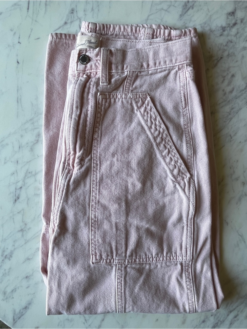 Universal Thread Light Pink High Rise Easy Barrel Pants